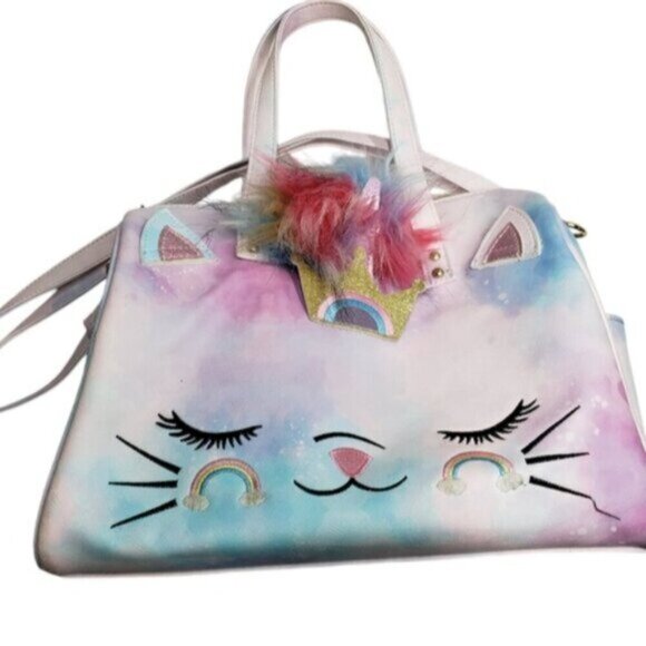 Under One Sky Unicorn Small Duffle Overnight Weekend Bag Pastel - Picture 15 of 15